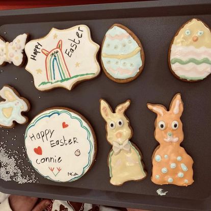Atelier de décoration de biscuits de Pâques du 5 mars.